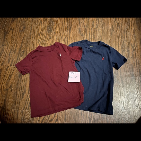Ralph Lauren Other - Short sleeve Ralph Lauren boys size 6. Selling BOTH together